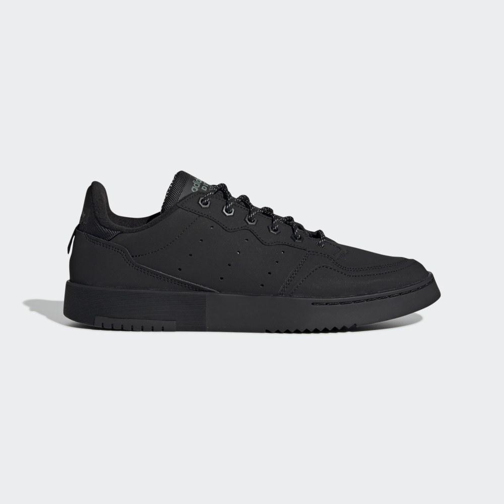 Originals Adidas Supercourt Barbati Romania - Negrii/Verzi FV4658